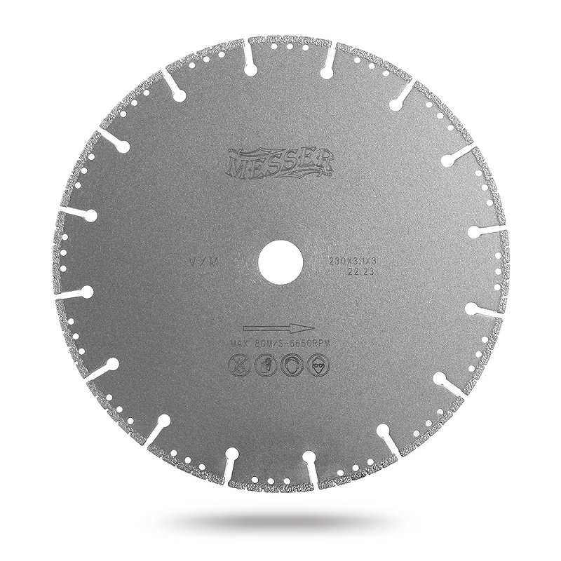Диск алмазный Messer V/M 230х22,2