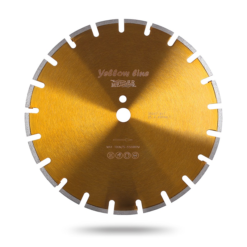 Диск алмазный Messer YELLOW LINE ASPHALT 350х25,4