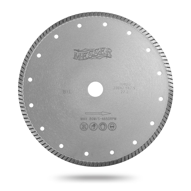 Диск алмазный Messer B/L TURBO 230х22,2