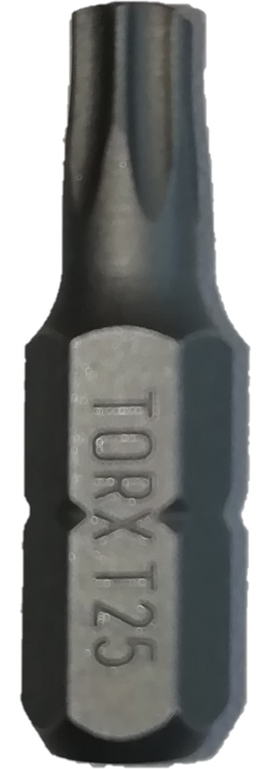 Бита Torx T25, 1/4, 25 мм Saltus