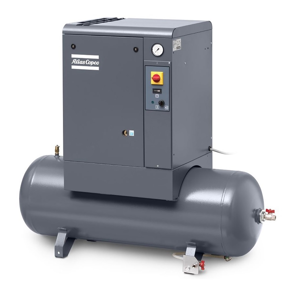 Компрессор винтовой маслосмазываемый Atlas Copco GX5  10P / 400В 3ф 50Гц без N / CE TM(200l)