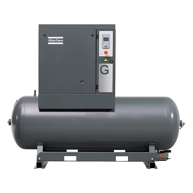 Компрессор винтовой маслосмазываемый Atlas Copco G15 13P / 400В 3ф 50Гц без N / CE TM(270l)