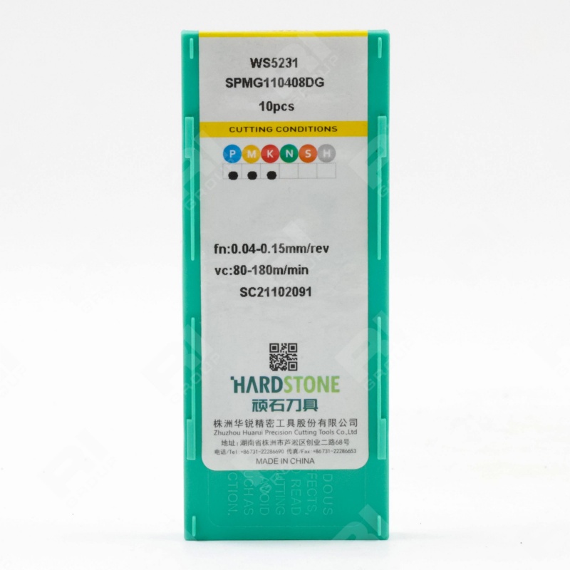 Пластина фрезерная SPMG110408DG WS5131 оригинал режимы резания