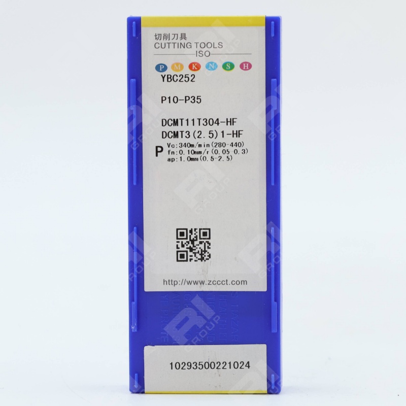 Токарная пластина DCMT11T304-HF 11,6 мм R0,4 оригинал режимы резания